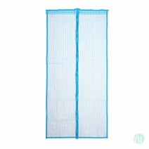 고급 문 모기장 블루 100CM 롤모기장 문 모기장 지퍼 문 모기장 방충망 현관문모기장