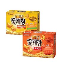꽃게랑 미니 스낵 오리지널맛 40g x 5p + 치즈버거맛 40g x 5p, 3세트