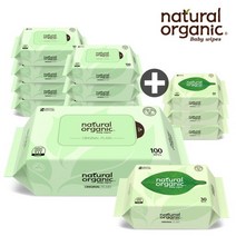 [네츄럴오가닉] 오리지널 플레인 리필형100매[8팩]+오리지널 휴대용 리필형30매[4팩], 상세 설명 참조, 제품명:OPR_8+OPP30_4