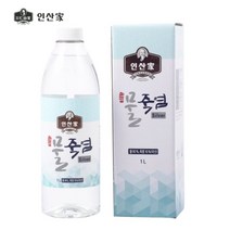 인산가 인산가 물죽염 실버 1L + 공병(6cc) 증정 죽염수 9회죽염 10%, 안약병 추가