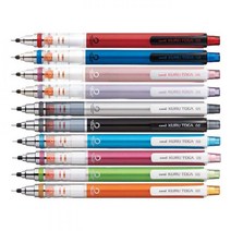 유니 쿠루토가 샤프 M5-450 0.5mm 학생 쿠루토가 필기류 준비물 유니 샤프 사무용품 신색깔 학용품 필기구, 오렌지