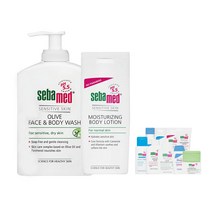세바메드 바디2종(워시400ml+로션200ml)+미니2종