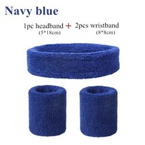 손목 보호대 아대 팔찌 요가 체육관 스트레치 헤드 헤어 브레이스 랩 가드 밴드 28, 09 네이비 블루
