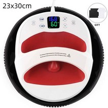 소형 열프레스기 열전사 미니23*30cm 휴대용 열 프레스 미니 모바일 승화 기계 티셔츠 프린터용, 01 White red_01 미국