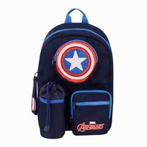 마블 캡틴 방패 글리터 소풍 백팩 배낭 가방 남아 아동 어린이 선물