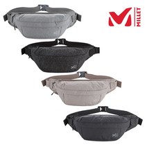 밀레 MILLET 4칼라 남여공용 심플한 디자인과 은은한 색감 데일리 캐주얼 힙색, FREE, L/GREY(12)