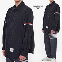 톰브라운 OVERSIZE 암밴드 셔츠 자켓 NV