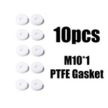 co2레귤레이터 분배기 레귤레이터 이탄 미니 게이지 Manometre 25mm 1 인치 핸드 펌프 밸브 액세서리 레귤, 02 M10 Gasket 10pcs