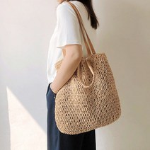 썸머 숄더 라탄백 숄더백