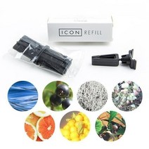밀레피오리 차량용 방향제 ICON 카에어프레쉬너 리필, 상세설명 참조, SANDALO BERGAMOTTO