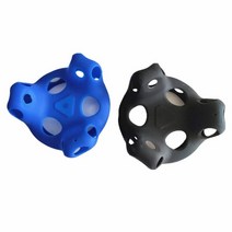 VR 트래커 풀트래커 Htc Vive 트래커 VR 실리콘 케이스 가상 현실 HTC VIVE 보호 커버 웨어러블 스킨 쉘 방, 한개옵션1, 03 Black