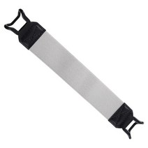 유니버설 타블렛 핸드 스트랩 홀더 PU 가죽 + 벨벳 탄성 밴드 손잡이 그립, 회색