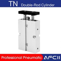 에어 공압 실린더Airtac 유형 TN 10 40 듀얼로드 더블 액션 TN10x200 TN16x30 TN20x80 공압 실린더 더블, 09 Stroke 45mm_01 Bore 10