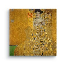 엘티에프티 캔버스 명화 그림액자 - 클림트 - 아델르 블로흐 - 바우어의 초상 (Portrait of Adele Bloch-Bauer I (1907)), 4. S_캔버스 15호(53cm x 53cm)