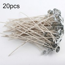 캔들심지 양초 나무 세트 15cm 양초 심지 저연 사전 왁스 간장 등유 DIY 만들기 코튼 라인 액세서리 20, 01 A