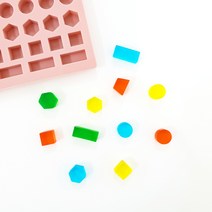 [사랑방비누] 도형나라 미니미비누만들기 DIY KIT(대용량용 약400개완성)/새해취미할인