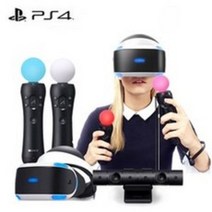 소니 플레이스테이션 VR + 카메라 + 무브 컨트롤러 2p 세트, CUH-ZVR2K CM