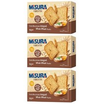 미주라 통밀과자 토스트비스켓 320gX3 바삭하고 즐거운 식감