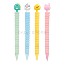 레이지스타 실리콘 샤프 동물 피규어 몰랑이 샤프세트 0.5mm 랜덤배송