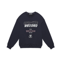 인스턴트펑크 오버사이즈 그래픽 맨투맨 프린트 스웨트셔츠