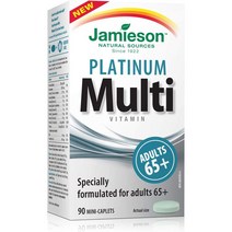 vitamin 영양제 Jamieson 65+ 멀티 비타민 플래티넘 90정, 상품선택