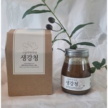 수제 생강청 서산 생강차 생강청원액 100 % 진저라떼 생강라떼 400g, 2병, 2개