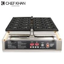 쉐프칸 참붕어빵기계 1구(10P) 디지털 붕어빵제조기 CFK1100D, 상세 참조