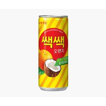 쌕쌕 오렌지 238mlx24캔 캔음료 오렌지음료, 238ml, 24캔