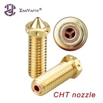 클론 CHT 볼케이노 노즐 0.4mm 황동 엔더 3 1.75mm 3D 프린터 부품 용 하이 플로우 눈 프린트 헤드 6 개, 06 1.5mm x 6pcs