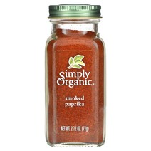 1+1 심플리 올가닉스 훈제 파프리카 분말 77g 2.72oz