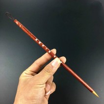 서예붓 문방사우 서예 붓 글씨 3 개몫 중국어 브러시 펜 작은 일반 스크립트 브러시 족제비 헤어 아티스트 드로잉 브러시 쓰기 그림 브러시, 없음