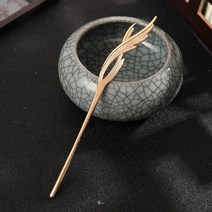한복뒤꽂이꽃핀 한복머리장식 헤어비녀 머리핀 전통적인 스틱 조각 나무 포크 빈티지 찹