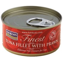 [피쉬포캣] 고양이 참치&새우 캔 70g X10캔 전연령용, 70g 10캔, 상세 설명 참조, 단위:70g 10캔