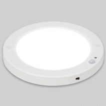 룸인 LED 슬림 엣지 원형 센서등 6500K 250 x 19 mm, 주광색