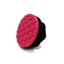 1+1 세차스펀지 Detailing자동차 왁싱 폼 어플리케이터 4 인치 핸드 그립 자동차 세라믹 왁스, 1PCS-Red