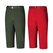 콜핑 여름 남성 등산 스트레치 스판 기능성 7부 스판 남자 등산 바지 벨리안B(7부) KOP9930M