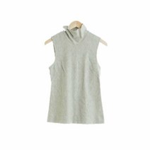 코스 cos 라이트그레이 비스코스혼방 목폴라민소매티 여자 XS [ ] 1226