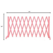 휀스 화단울타리 철망 전원주택 대문 철제 펜스 강아지 마당 바닥 턱 야외 차단, 길이 160cm 높이 80cm