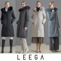 LEEGA 리가 프리미엄 풀스킨 밍크폭스 콤비 구스다운 (22fw)