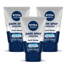 NIVEA MEN 다크 스팟 저감 페이스 워시 10배 화이트닝 클렌저 100 ml Men Dark Spot Reduction Face Wash (10x Whitening) 100