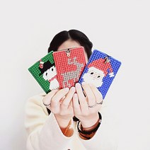 크리스마스 펜던트 카드 지갑 DIYSET 카드지갑 만들기 [동영상]