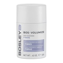 Bosley Professional Strength 모발 강화 섬유 블랙 11.9g(0.45온스), Black
