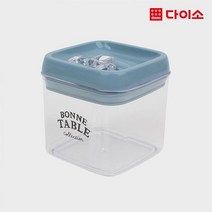 [다이소]정사각밀폐용기(1 L)-1007494