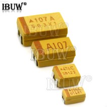슈퍼캐패시터 A B C D 타입 탄탈럼 커패시터 100UF 150UF 220UF 330UF 470UF 680UF 6V 63V 10V 16V 25V 35V 50V 47 68 10 개, [39] B 25V10UF, 39.B 25V10UF