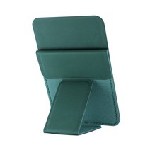 KG 파스텔 카드 지갑 그립스틱 스트랩 홀더 휴대폰 자석 거치대, 그린