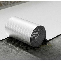 단열재 접착식 절연 보드 보온 내화 알루미늄 호일, 10mm 두께의 흰색 알루미늄 호일 10m2