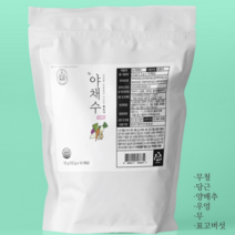 강산농원 영양만점 - 국내산 당근 무 양배추 우엉 표고버섯 뉴 야채수 티백 24g 20개, 1.2g, 10개