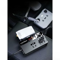 시거잭 인버터 변압기 화물차 전기 전환 캠핑, 소켓모델(12V차량용200W전력)220V12V