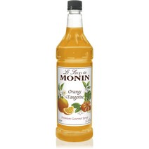 모닌 프리미엄 고메 시럽 오렌지 탠저린, 1개, 1L