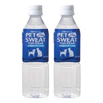 EBC 반려동물 이온음료 펫 스웨이트 음료, 500ml, 2개